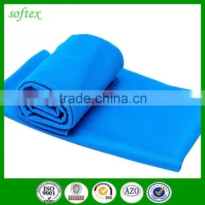 China Supply Exercise Sweat Summer Instant Cool 100%polyester Cooling Towel thumbnail-1