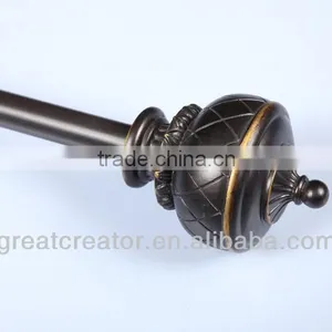 Extendable Curtain Poles Direct Curtain Hardware China Factory Wholesale - Great Creator Home Decoration Co., Ltd. thumbnail-3