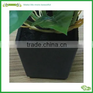 Mini Artificial Anthurium Leaves Bonsai for Indoor Decoration thumbnail-5