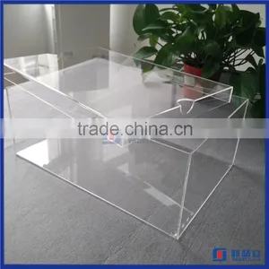 Wholesale Acrylic Custom Shoe Box Storage Box With Lid for Lady Shoes / Clear Shoe Box thumbnail-2