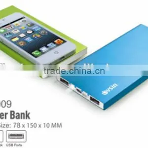 Ultrathin Portable Power Bank Mobile Charger 8000mah With Mirco Usb Cable thumbnail-1