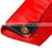 6' X 8' Heavy Duty Premium Red Poly Tarps,Red Poly Tarps (12 Mil) thumbnail-1