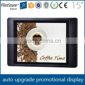 FlintStone 15 Inch Advertising Media Video Player, Advertising Video Signage Display, Commercial LCD Kiosk Screen thumbnail-3