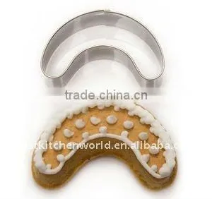 Stainless Steel Moon Shape Cookie Cutter thumbnail-1