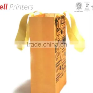 Vintage Model Paper Bag With Handles From India thumbnail-1
