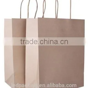 Beautiful Kraft Paper Bag for Packing Shirt Gift thumbnail-2