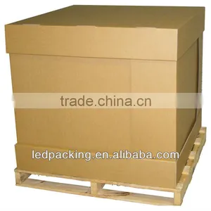 Brown Color Corrugated Pallet Box thumbnail-1