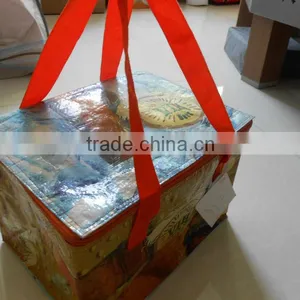 PP Woven Plastic Wine Cooler Bag thumbnail-1