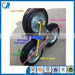 10x2 Six Wheels Hand Trolley Wheels thumbnail-3