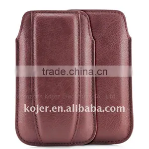 HIgh Quality PU Mobile Phone Pouch With Many Colors and Models thumbnail-1