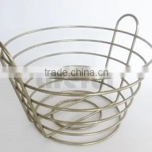 Home Basics Satin Nickel Simplicity Collection Fruit Basket thumbnail-1