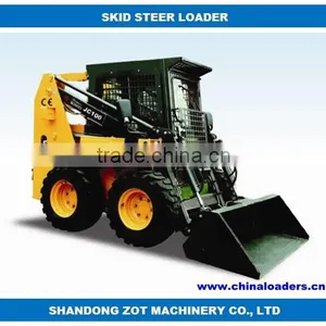China CE Skid Steer Loader for Sale JC100 Deutz Diesel Engine Imported Hydraulic System thumbnail-1