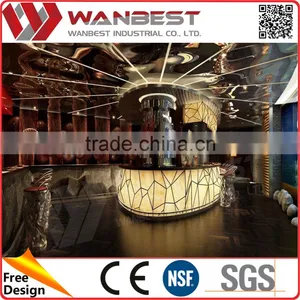 Restaurant Led Light Commercial Bar Cabinets Counters Design thumbnail-1