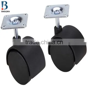 Shenzhen Good 2-inch Nylon Medium Duty Furniture Caster With Top Plate thumbnail-4