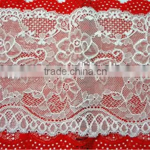 Manfacturer of Cheaper Elastic Trim Lace Design for Wedding Dress-APN4131y-15cm thumbnail-2