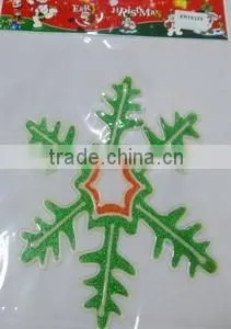 Colorful Snowflake Christmas Window Sticker,Christmas Window Decoration thumbnail-6
