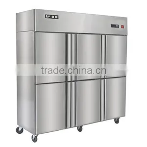 C3 1300L 6-door Upright Commercial Refrigerator Freezer for Restaurant thumbnail-2