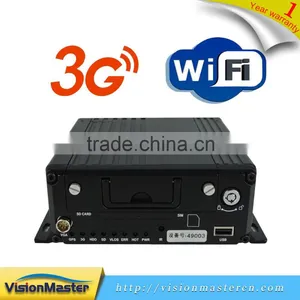 Economic 4ch HDD VGA Output 3G Web Monitor 1080P Mobile NVR thumbnail-6