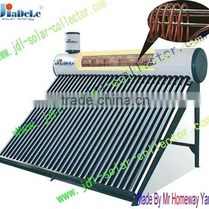 Jiadele Non-pressurized Solar Water Heater With Copper Coil 1000808 thumbnail-1