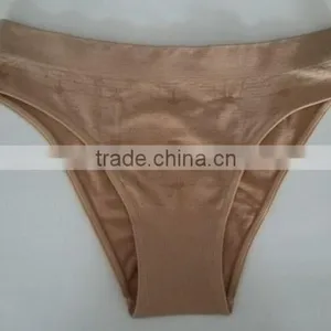 Seamless Sexy Nude Net Briefs Women Underwear thumbnail-1