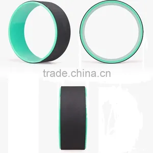 40x15cm Size Factory Wholesale Different Colors Back Training PVC Yoga Wheel thumbnail-4