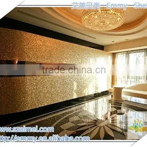 Brick Yellow Mother of Pearl Mosaic Gold Shell Mosaic Wall Tile thumbnail-1