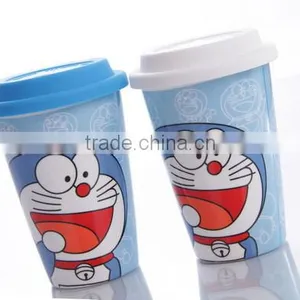 Ceramic Cup With Silicone Lid thumbnail-2