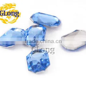 13*18mm Acrylic Point Back Octagon Mix Color Bling Rhinestone&Crystal For Stylish Bags Garment Shoes #GY011-18P(Mix-s) thumbnail-5