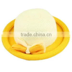 Hotsale Mexican Straw Hats Breathable Coffee Fedora Straw Hat With Ribbon Summer Cool Strawhat thumbnail-3