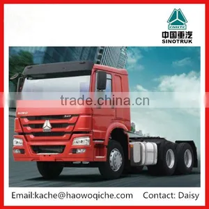 High Quality Low Price 2016 New 60ton 371hp Sinotruk Howo 6x4 Tractor Truck for Sale thumbnail-6