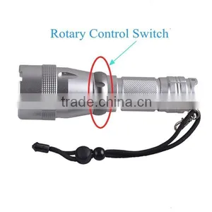 Stable Quality Waterproof Aluminum Diving Torch Diving Flashlight thumbnail-3
