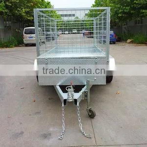 10x5 Tandem Axle Box Trailer With Trailer Cover thumbnail-1