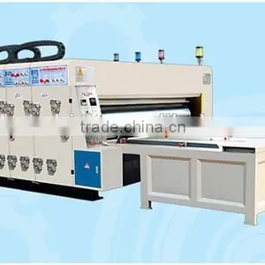 [RD-SB1500-2800-4] High Speed Corrugated Carton Machine With 4 Color Printing Slotting thumbnail-1