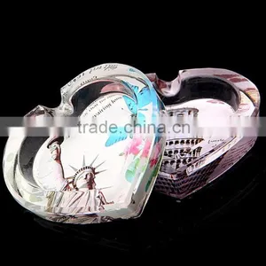 The Latest Design Crystal Ashtray for Home Decoration thumbnail-1