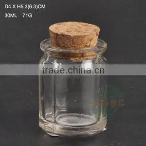 High-quality Glass Spice Jar With Wooden Lid thumbnail-2