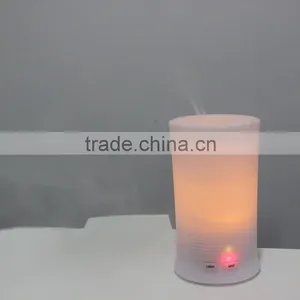 Plastic Decorative Altrosonic Spray Aromatic Cool Mist Diffuser With Candle Light thumbnail-2