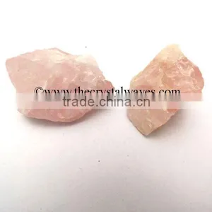 Rose Quartz Raw Chunks thumbnail-1
