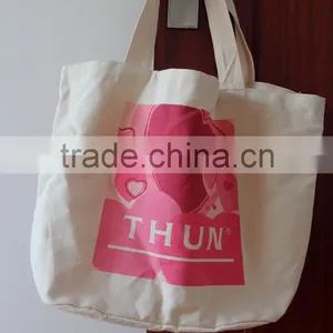 Hot Sale Factory Low Price 100% Cotton Shopping Bag Standard Size Canvas Tote Bag thumbnail-3