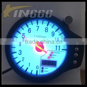 Racing Multifunction 4 In 1 Auto Meter Tachometer thumbnail-1