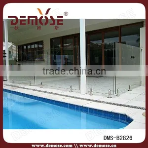 European Style Tempered Glass Portable Swimming Pool Fence thumbnail-1
