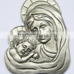 Pewter Baby Jesus Figures,metal Souvenir Plates thumbnail-1
