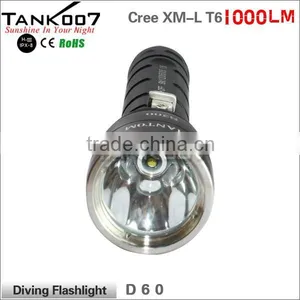 TANK007 200 Meters Diving Flashlights Dive Torch Power Sea Torch Light thumbnail-4