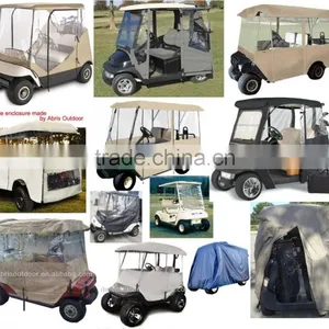 High Quality Golf Cart Enclosure Cover Waterproof Golf Club Car Rain Cover thumbnail-4