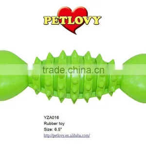 COLORFUL SPINY BONE RUBBER TOY DOG TOY thumbnail-1