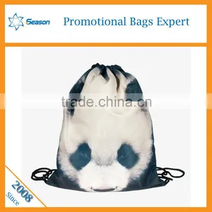 Wholesale 3D Printed Drawstring Bags Drawstring Backpack Supplier's Choice thumbnail-3