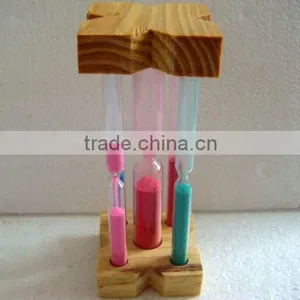 Fashionable Wholesale Handicrafts Glass Sand Clock thumbnail-1