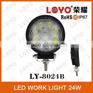 Accessorices for Cars Led Work Light, Ip67 8*3w Super Bright Auto LED Work Light, 12v 24W the LED Work Light thumbnail-1