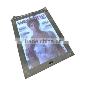 US Stock-6 Pcs A2 Size LED Lighting Acrylic Magic Mirror Light Box thumbnail-3