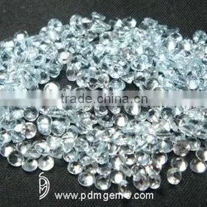 Rose Quartz Round Cut Lot For Platinum Necklace From Wholesaler thumbnail-1