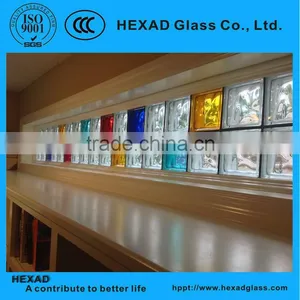 190*190*80 mm Glass Block for Decoration for Decoration thumbnail-1